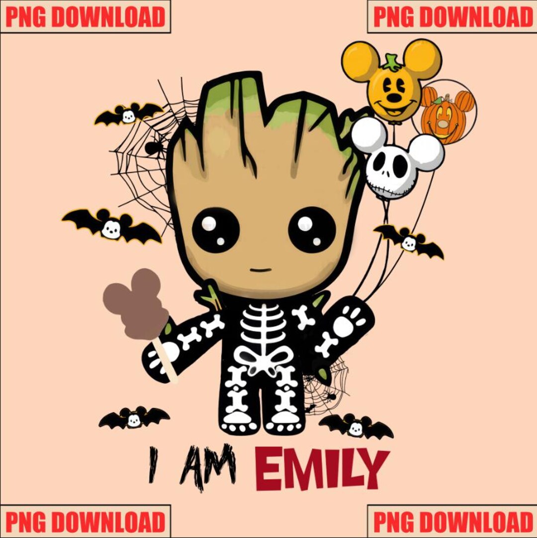 Disney Groot Custom Png, Baby Groot Png, Disneyland Family Vacation Png ...