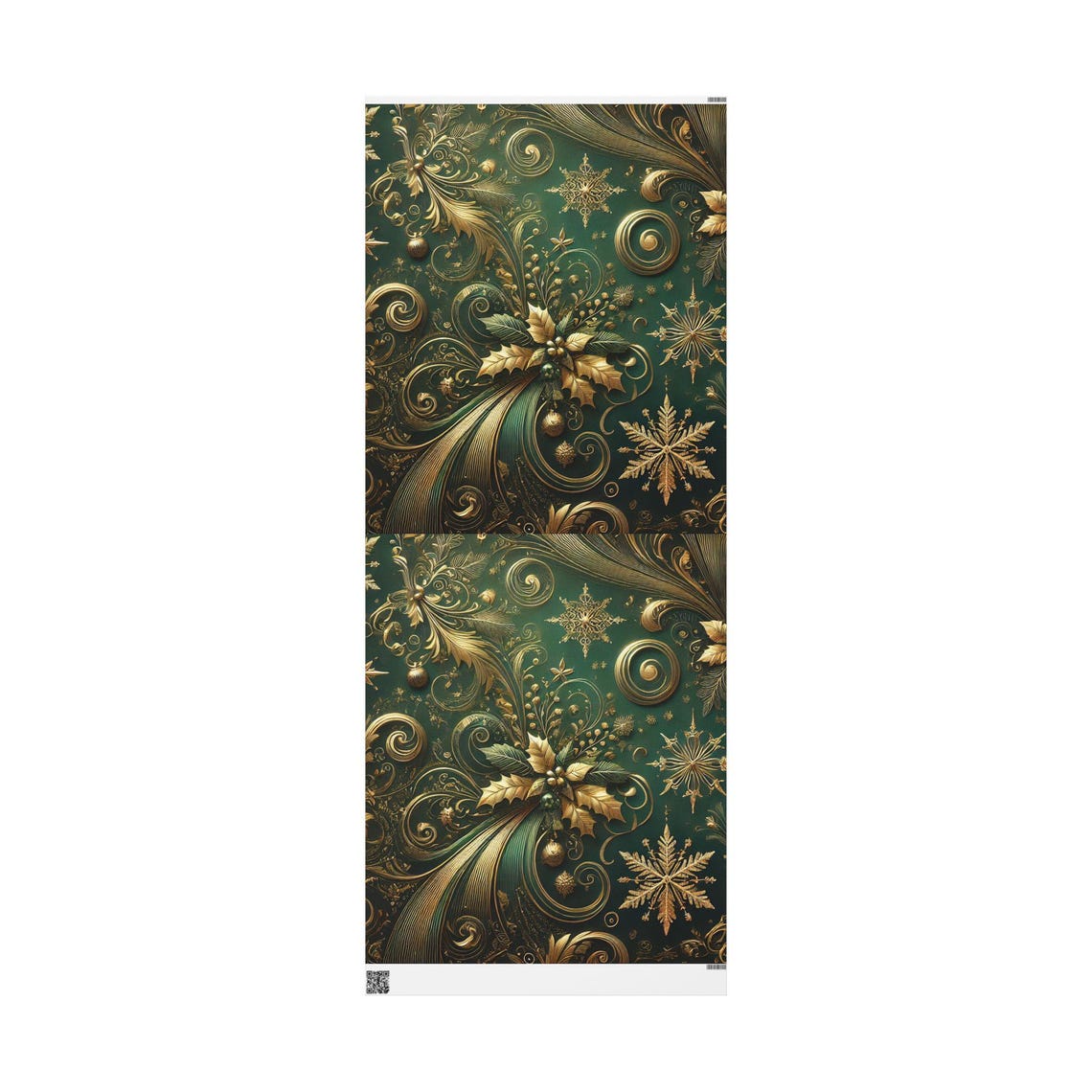 Curated visual reference: Gallery Detail: Wrapping Papers Luxurious Christmas Gift Wrap With Emerald Green And