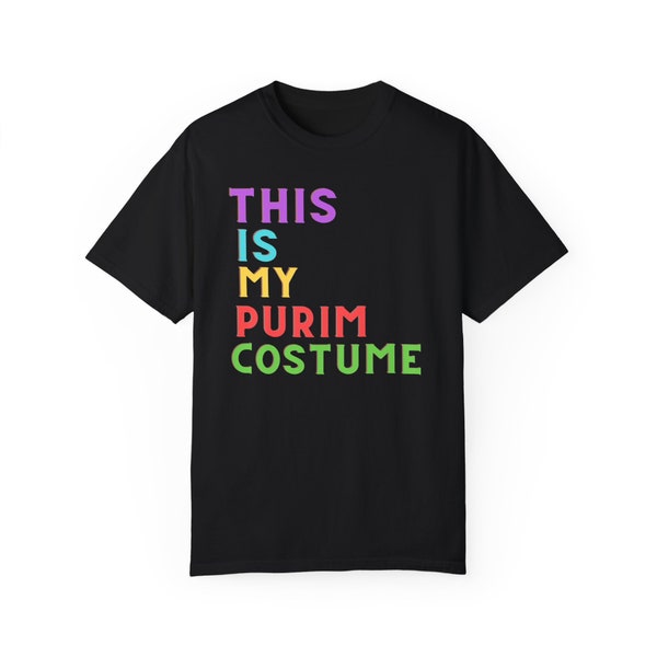 Purim Costume T-Shirt, Holiday, Funny, Jewish, Esther