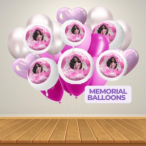 Custom 18” Personalized Foil Balloons – Full Color Print | Fast Shipping