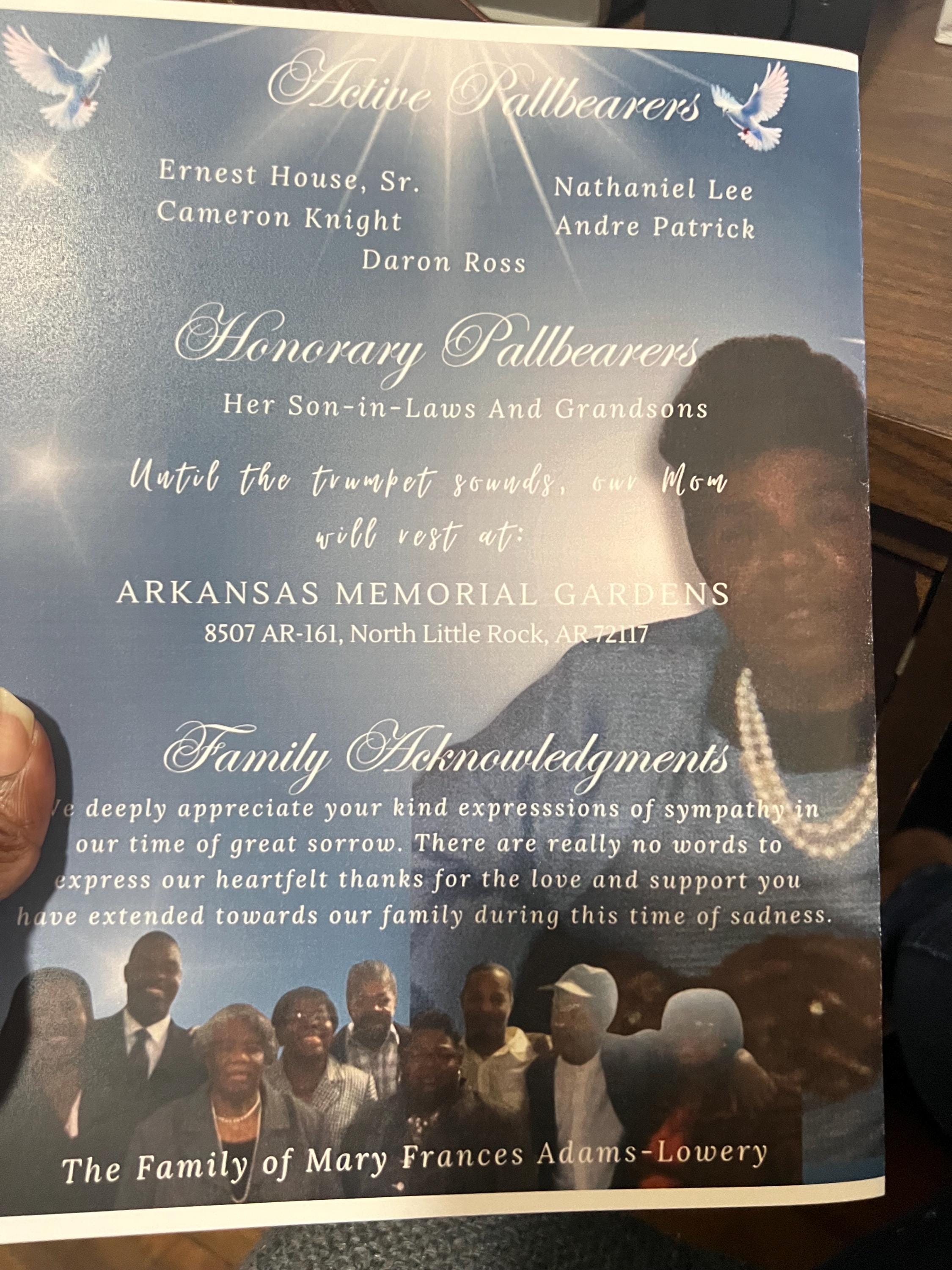 Elegant Blue Rose Funeral Program Template: Celebration of Life ...