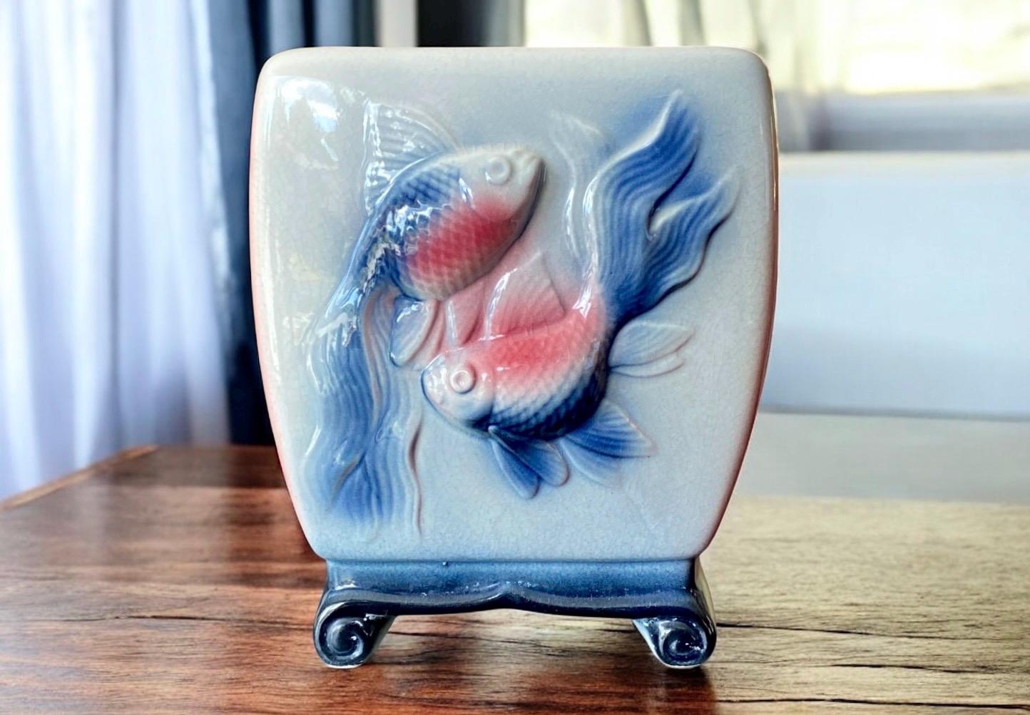 リヤドロ　花瓶　koi vase  Liverpool OHAYO 