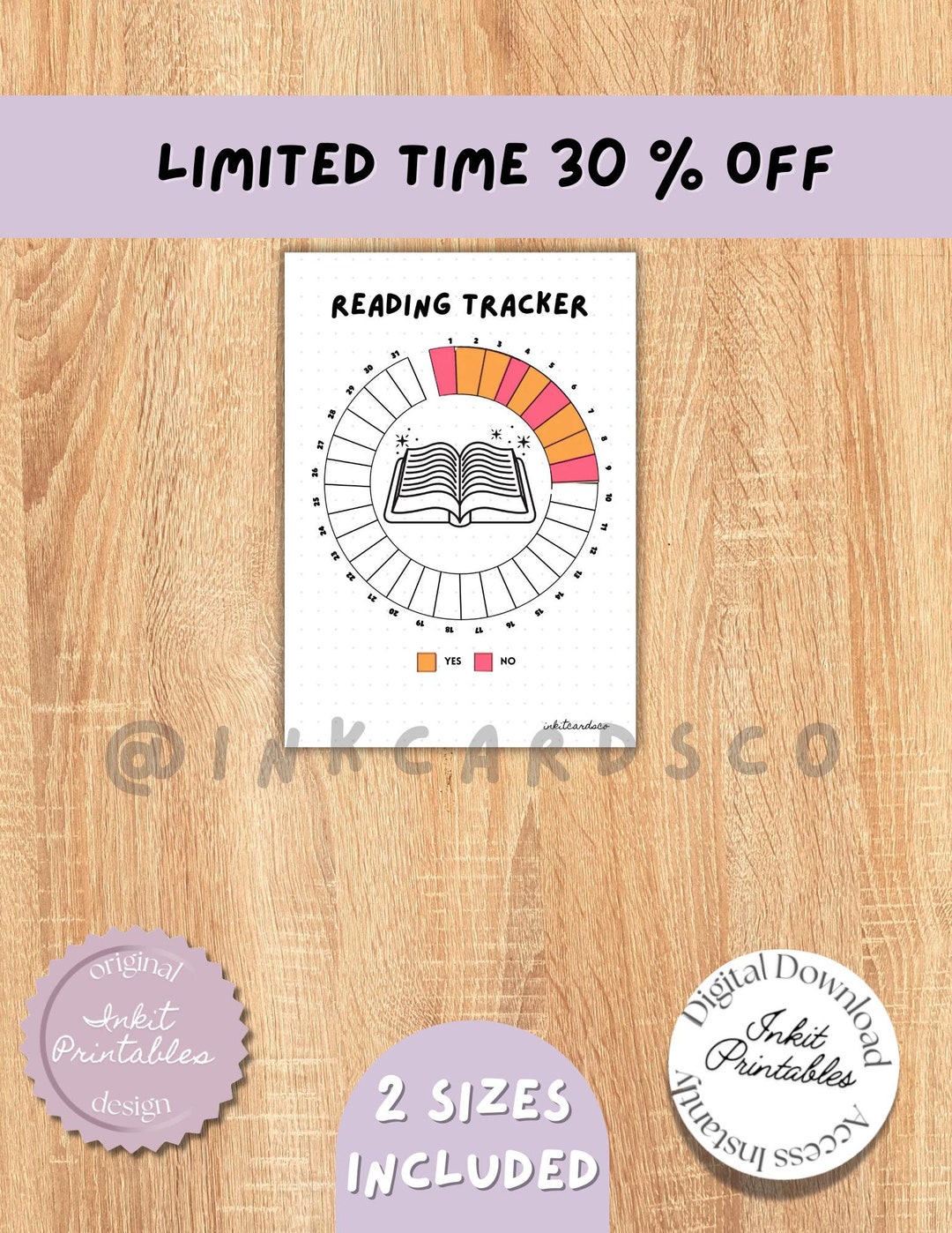 Tracker Reader Cards Reading Tracker, Reading Tracker Wheel, Reading Page Tracker, Printable ...