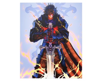 ファイナルファンタジーXVI クライヴ - 限定版ファインアートプリント