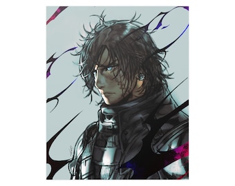 ファイナルファンタジーXVI クライヴ - 限定版ファインアートプリント