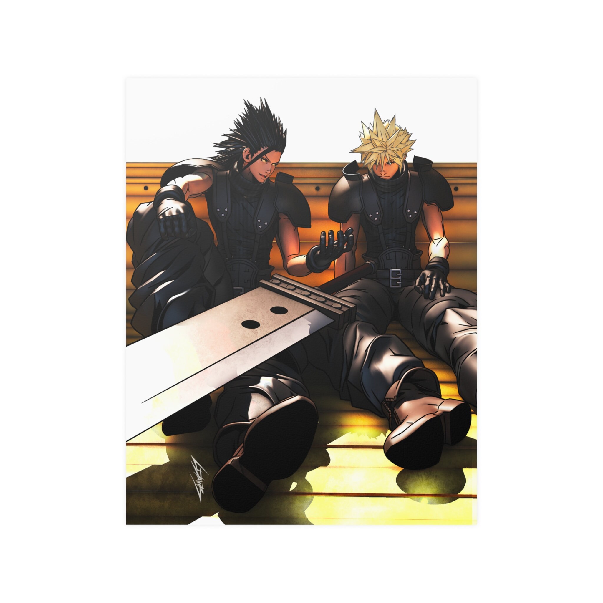 Final Fantasy Crisis Core Poster | eBay