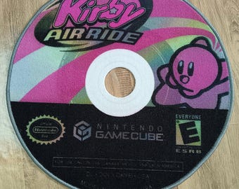 Kirby Air Ride Rug: Gamecube CD Disc Rug