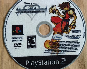 Kingdom Hearts Rug: Terylene Disc Rug, Game Room Decor