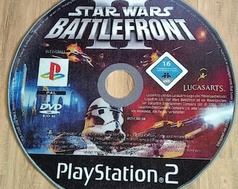 Star Wars Battlefront Rug: PS2 Game Disc Style