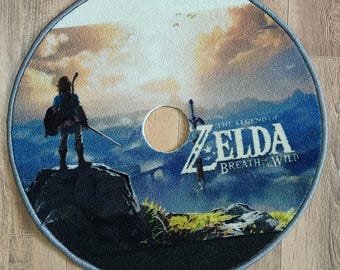 Zelda Breath of the Wild Rug: Terylene Fiber, 6MM Thick