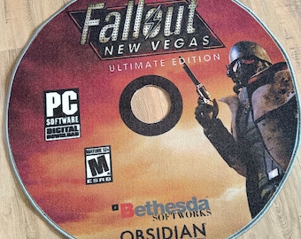 Fallout New Vegas Rug: Gamer Gift, Soft Terylene Carpet
