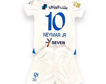 Neymar #10 Alhilal Youth soccer set