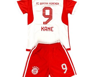 Kane #9 Bayern Heim Jugend Fußball Set