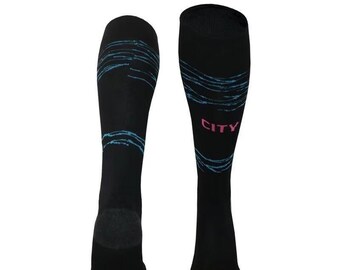 Chaussettes de soccer extérieur City pour jeunes