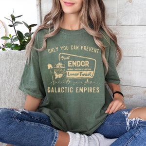 Comfort Colors Ewok Endor Shirt: Vintage Star Wars Tee