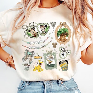 Mickey And Friends Leopard Coquette Bows Animal Kingdom Shirt, Disney Safari Mode Let&#39;s Get Wild Tee, Magic Kingdom Family Vacation Trip