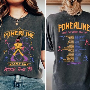 Powerline World Tour 95 Comfort Colors Shirt