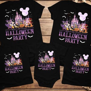 Custom Disney Halloween 2025 Shirt, Disney Halloween Matching Shirt, Mickey Not So Scary Shirt, Halloween Party Shirt, Disneyland Shirt