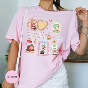 Retro Super Mario Shirt, Super Mario Matching Shirt, Mario and Friends Shirts, Super Mario Birthday Party Shirt, Family Vacation Shirt