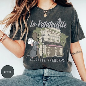 Little Chef Remy Shirts, Disney Ratatouille Paris France Shirt, Ratatouille Movie Shirt, Disney Chef Shirts, Remy Gusteau&#39;s Shirt