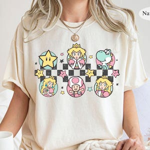 Vintage Super Mario Shirt, The Super Mario Bros Movie, Mario Trip T-Shirt, Cute Super Mario, Retro Mario 1985 Tee