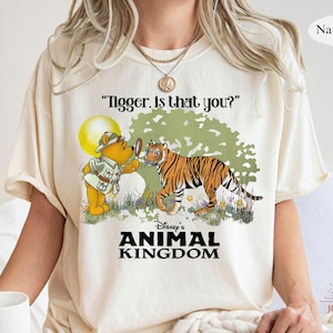 Tigger Is That You? Shirt, Pooh Shirt, Animal Kingdom Shirt, Pooh Animal Kingdom, Vintage Disney Shirt