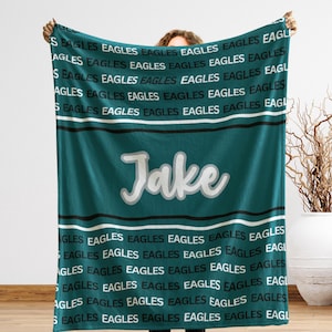 Custom Philly Gift Blanket, Sports Fan Gift , Sports Baby Blanket,  Man Cave Decor, Tailgate Essential, Father's Day Gift, Stadium Blanket