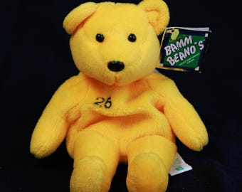 Vintage Jim Edmonds Plush Bear – 1998 MLB Collectible