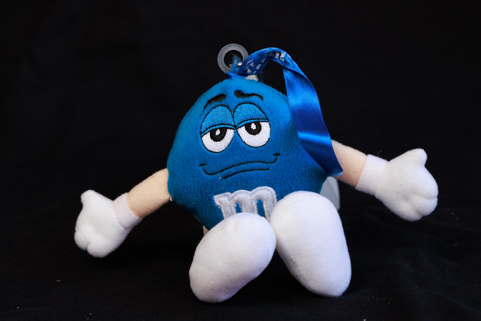 Vintage Blue M&M Plush Ornament: 1990s Candy Collectible - Etsy