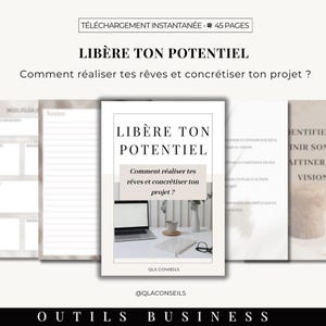 How to make your dreams come true and make your project a reality? Introspection workbook, prepare for entrepreneurship, motivation, ebook 2025