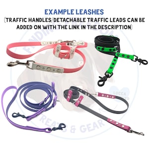 Hands Free/Over the Shoulder Biothane Leash 5/8” Width