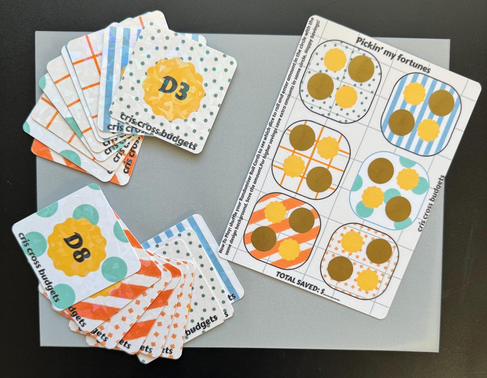 Randomizer Roll Cards and Game - Etsy
