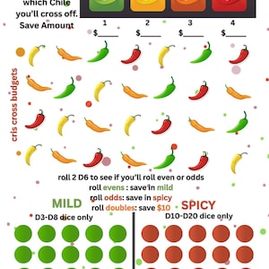 Digital- The Dice is Hot savings challenge