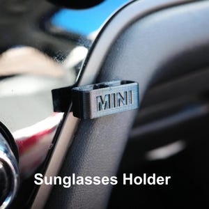 Porte-lunettes de soleil + porte-gobelet tableau de bord MINI Cooper BMW MINI F60
