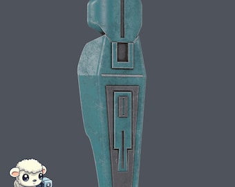 Star Wars Mandalorian Minimalistic Shin STL
