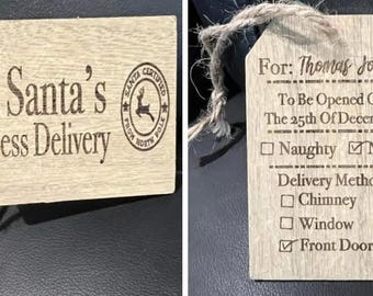 Santa Gift Tag