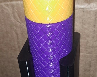 Soporte para perilla de bajo para perilla de bajo cilíndrica