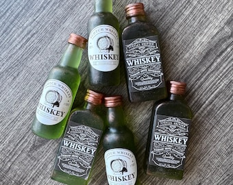 Handmade soap - Bottle Whiskey. Birthday gift. Favors. Pleasant fragrance.
