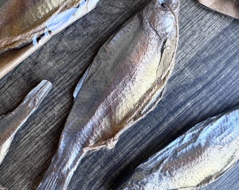 Handmade Large Dried Fish Soap - Funny Fisherman Gift, Christmas Gift, Fishing Gift, Thanksgiving Present, Novelty Soap for Men