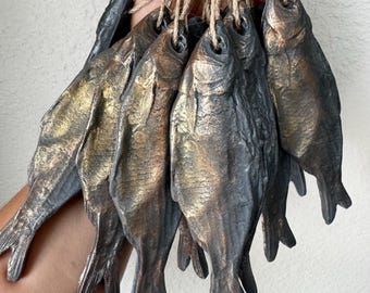 Handmade Dried Fish Soap - Funny Fisherman Gift, Father’s Day Gift, Fishing Gift, Novelty Soap for Men