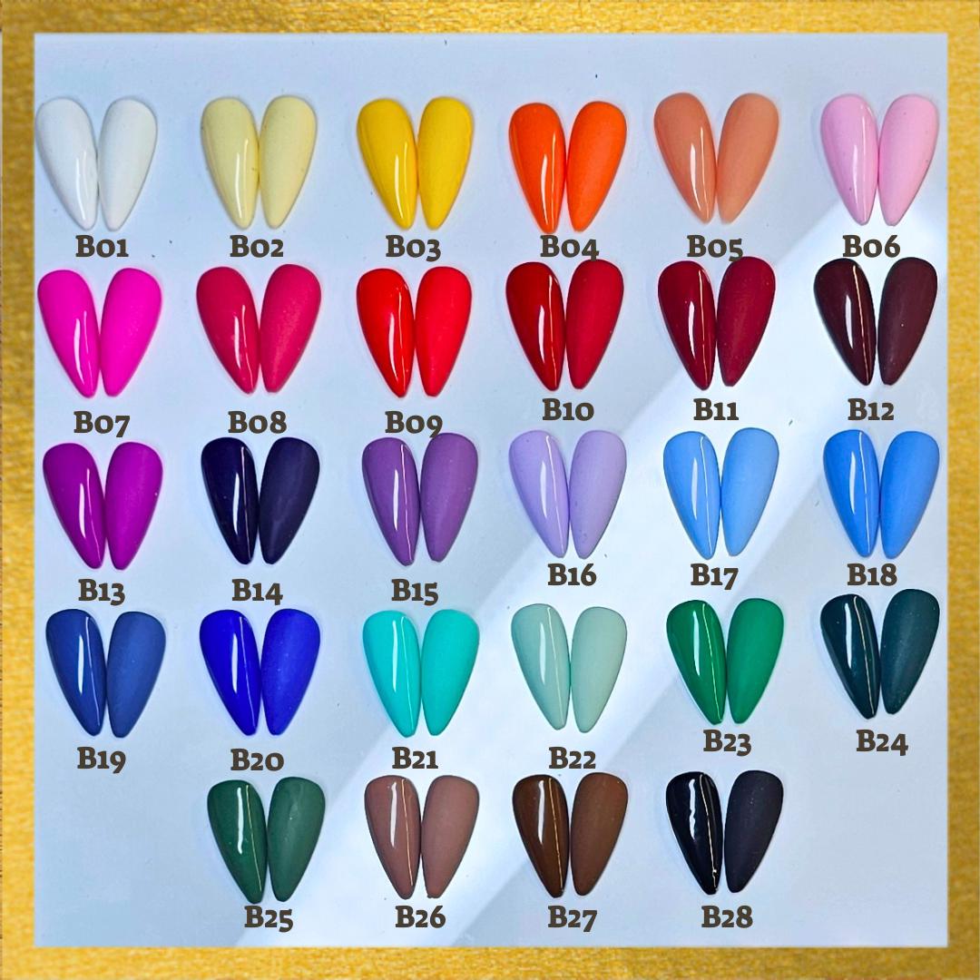 Solid color press on nails kit, Custumized glossy nails press on, Personalized handmade matte nails, Gift for nails lovers, Cute fake nails