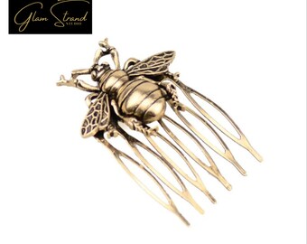 Headdress Hair Comb | Leaf Pearl Hairpin | Stylish Accessory