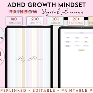 Focus Master ADHD Digital Planner, Adhd Planer 2024, Adhd Planer Erwachsene, Adhd Planer Erwachsene, Adhd Planer pdf, Adhd Plan