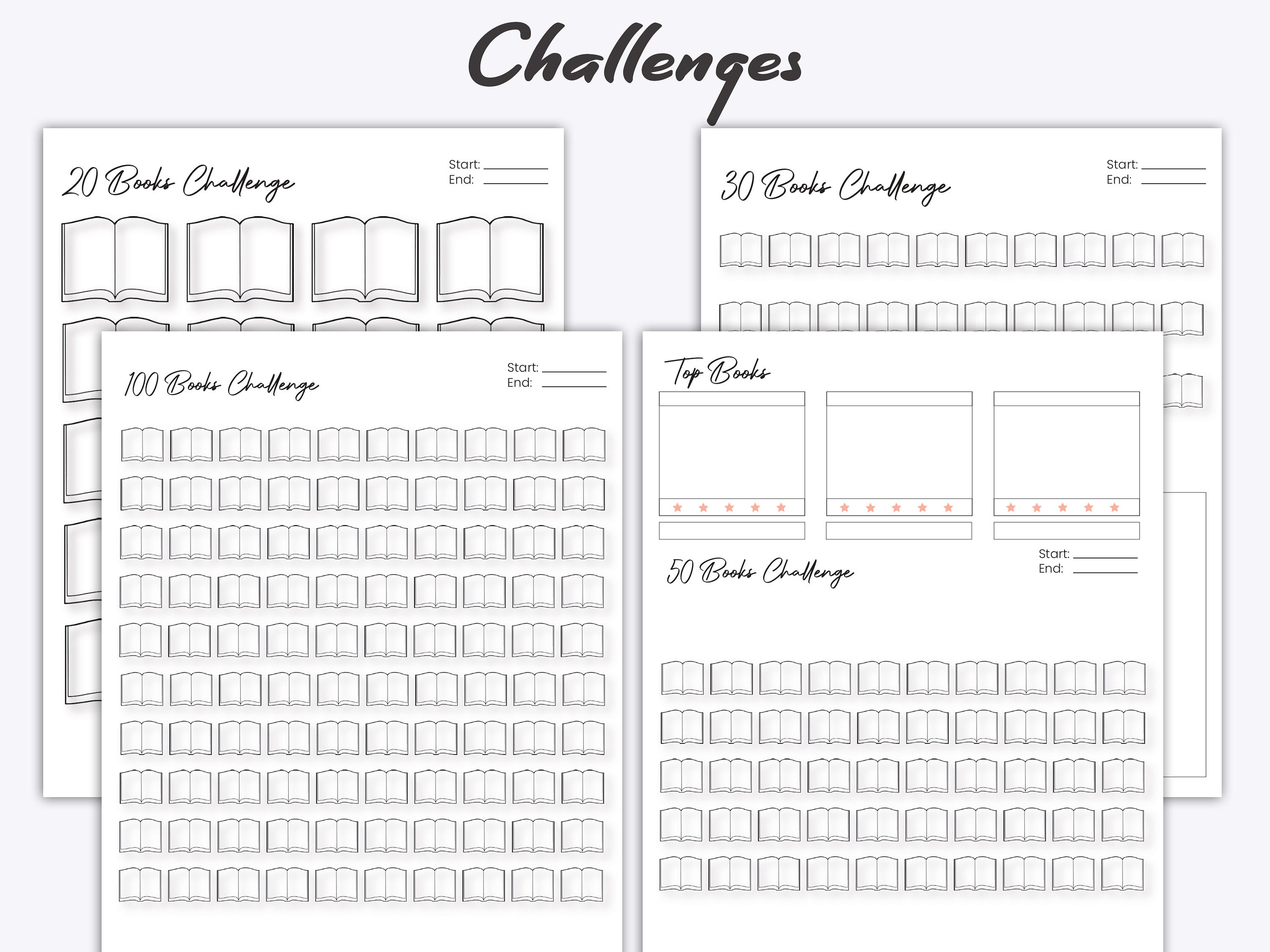 Reading Journal Template Reading Journal Printable Reading Journal
