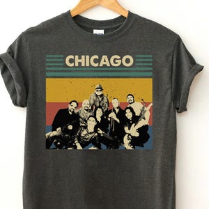 Chicago band Vintage T-Shirt, Chicago band Graphic Tee, Chicago Shirt, Chicago Sweatshirt, Rock shirt, Retro music