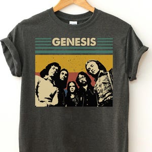 Genesis band Vintage T-Shirt, Genesis band Graphic Tee, Genesis Shirt, Genesis Sweatshirt, Rock shirt, Retro music