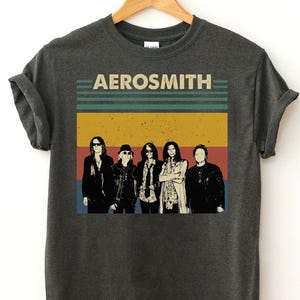 Aerosmith Band Vintage T-Shirt, Aerosmith Band Graphic Tee, Aerosmith Shirt, Aerosmith Sweatshirt, Rock Shirt, Retro music