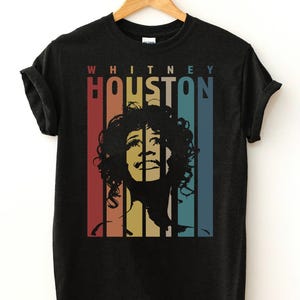 Whitney Houston Vintage T-Shirt, Whitney Houston Tee, Whitney Houston Shirt, Whitney Houston Sweatshirt, Retro Shirt