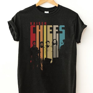 Kaiser Chiefs Band Vintage T-Shirt, Kaiser Chiefs Graphic Tee, Kaiser Chiefs Shirt, Kaiser Chiefs Sweatshirt, Rock Shirt, Retro music