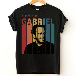 Peter Gabriel Vintage T-Shirt, Peter Gabriel Graphic Tee, Peter Gabriel Shirt, Peter Gabriel Sweatshirt, Retro music